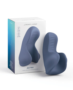 JimmyJane Astra Male Vibrating Stroker with 3 Powerful Motors and Ribbed Interior