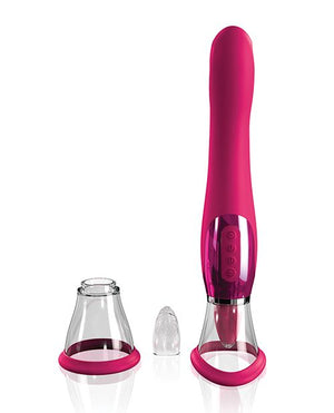 JimmyJane Apex G Spot, Nipple and Clitoral Vibrator with 4 Powerful Motors and Suction