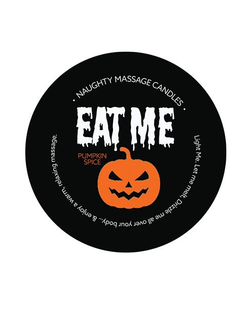 Kama Sutra Mini Massage Halloween Candle 1.7 oz Eat Me