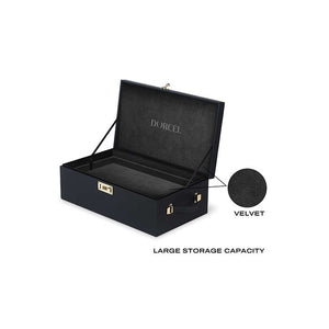 Dorcel Le Coffret Prestige Edition Built-in Combination Lock Storage Box Black