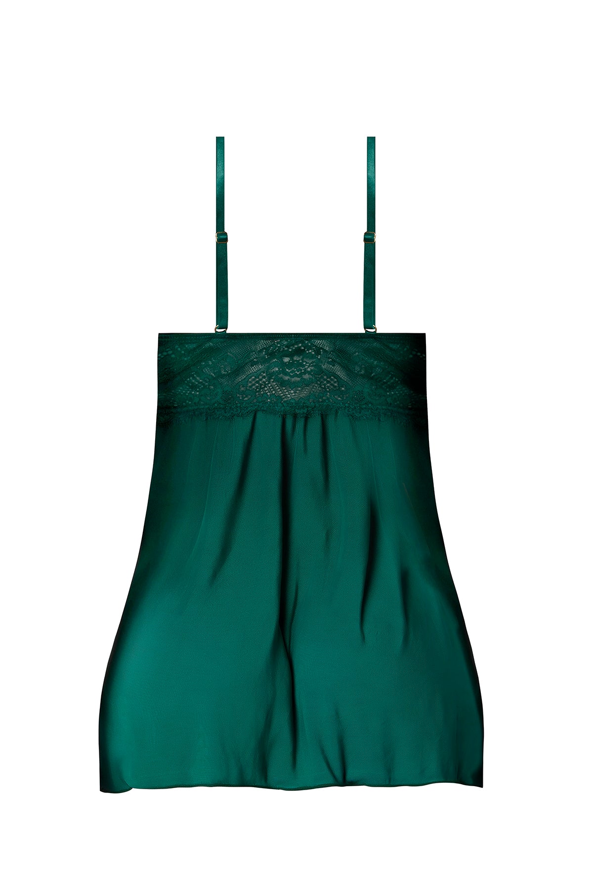 Magic Silk Evermore Babydoll & Cheeky Panty Set Emerald