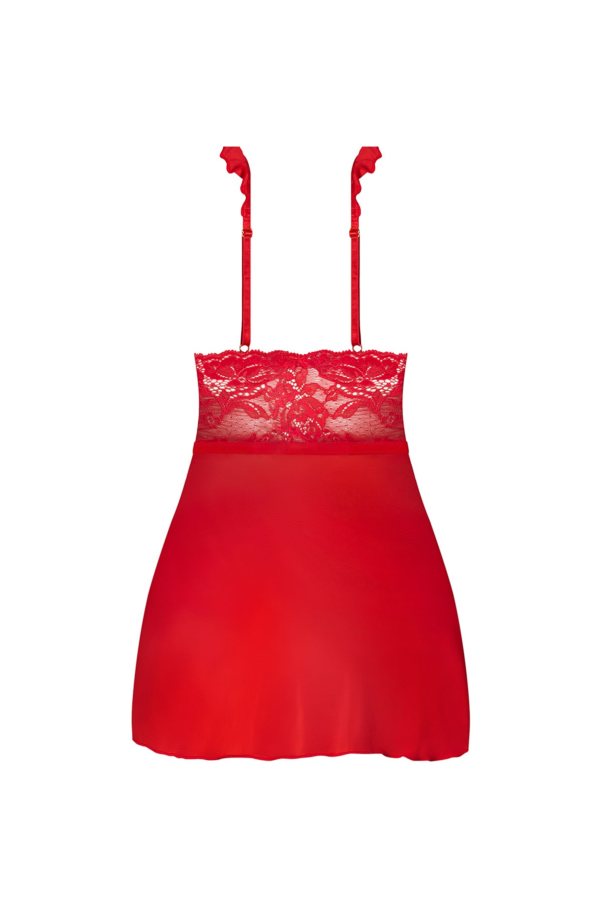 Magic Silk Sugar High Babydoll & Thong Set Red