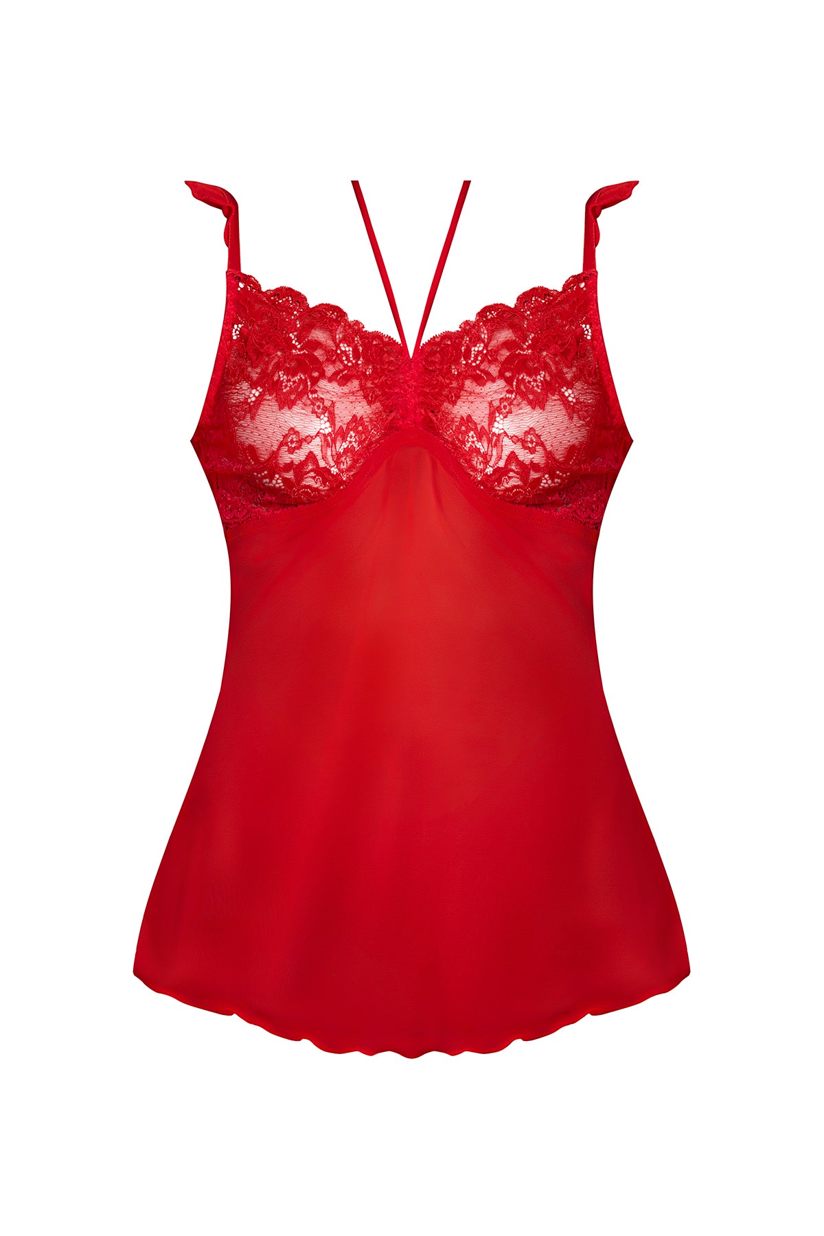 Magic Silk Sugar High Babydoll & Thong Set Red