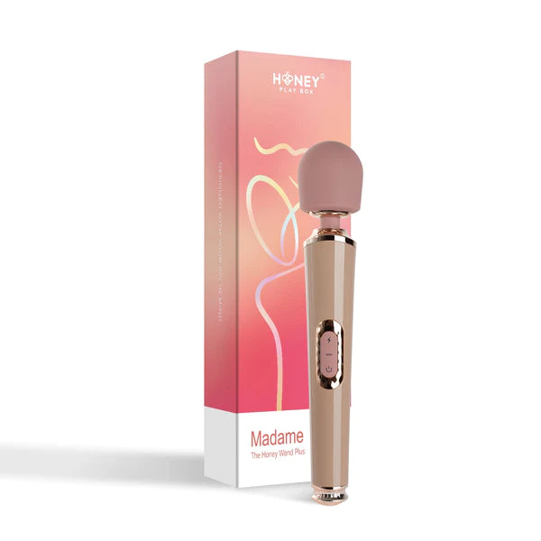 Madame Clitoral and Nipples 3 Speed Wand Massager