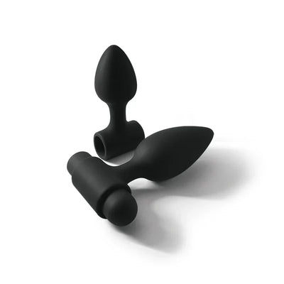 Renegade Vibes-O-Spades Rechargeable Vibrating Anal Plug Black