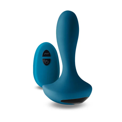 Renegade Thor Prostate Remote Control Vibrating & Warming Massager Teal