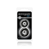 Renegade Double Stack Penis Rings 2 Pack