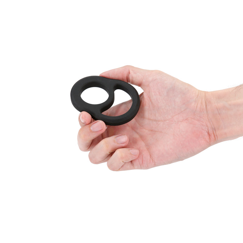 Renegade Penis Ring with Ball & Scrotum Cradle Ring