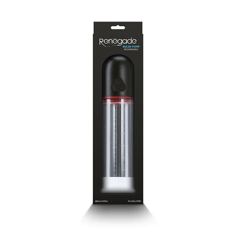Renegade Bulge 3 Suction Mode Vibrating Penis Pump - Romantic Blessings Renegade Bulge 3 Suction Mode Vibrating Penis Pump - Romantic Blessings
