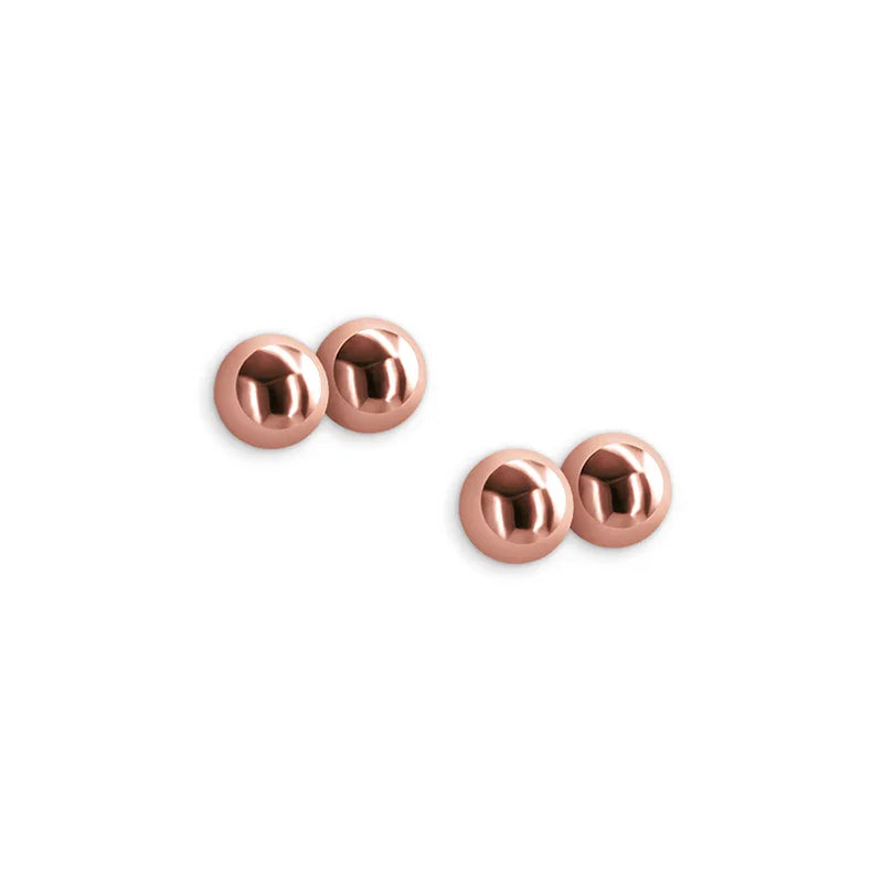 Bound Magnet Style Nipple Clamps with Ball Magnets M1 Rose Gold