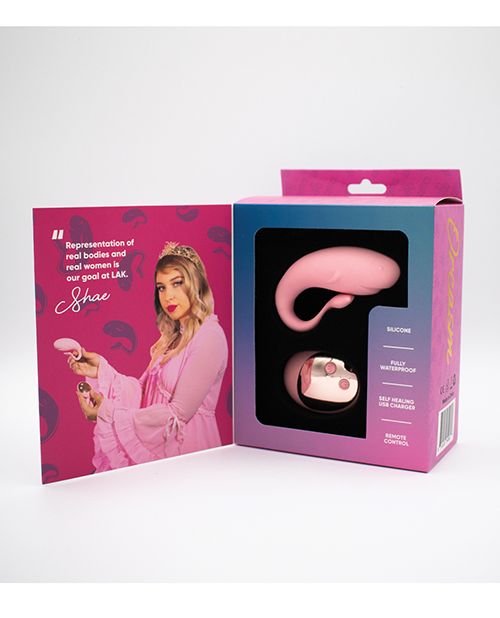 Natalie's Toy Box Orcasm Remote Controlled Wearable Egg Vibrator Pink