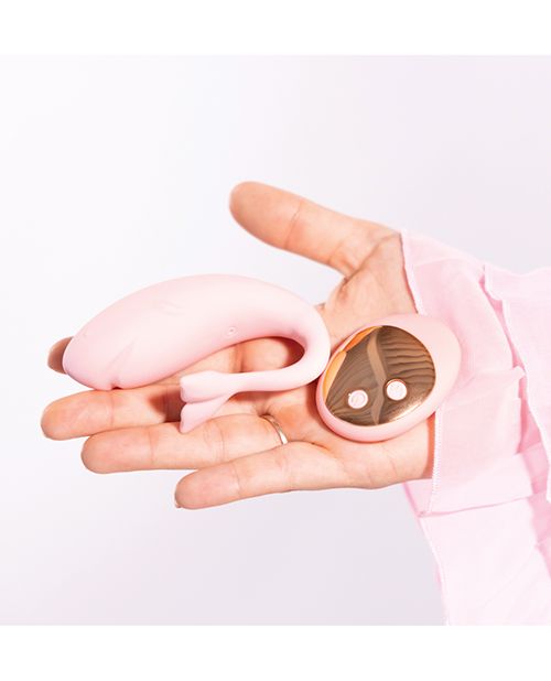 Natalie's Toy Box Orcasm Remote Controlled Wearable Egg Vibrator Pink