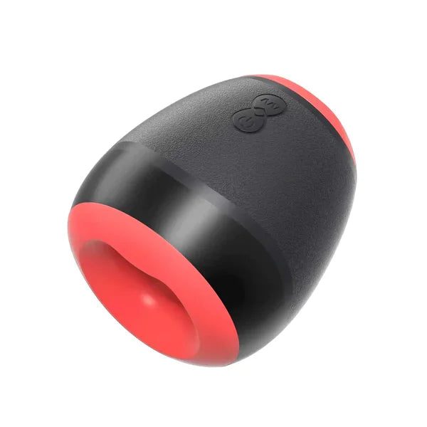 Ninja Open-Ended 2 Motor Vibrating Male Stroker Black