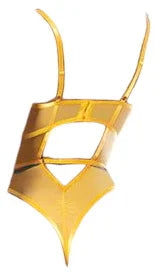 Oh La La Cheri Elisabeth Unlined Underwire Embroidered Teddy Yellow