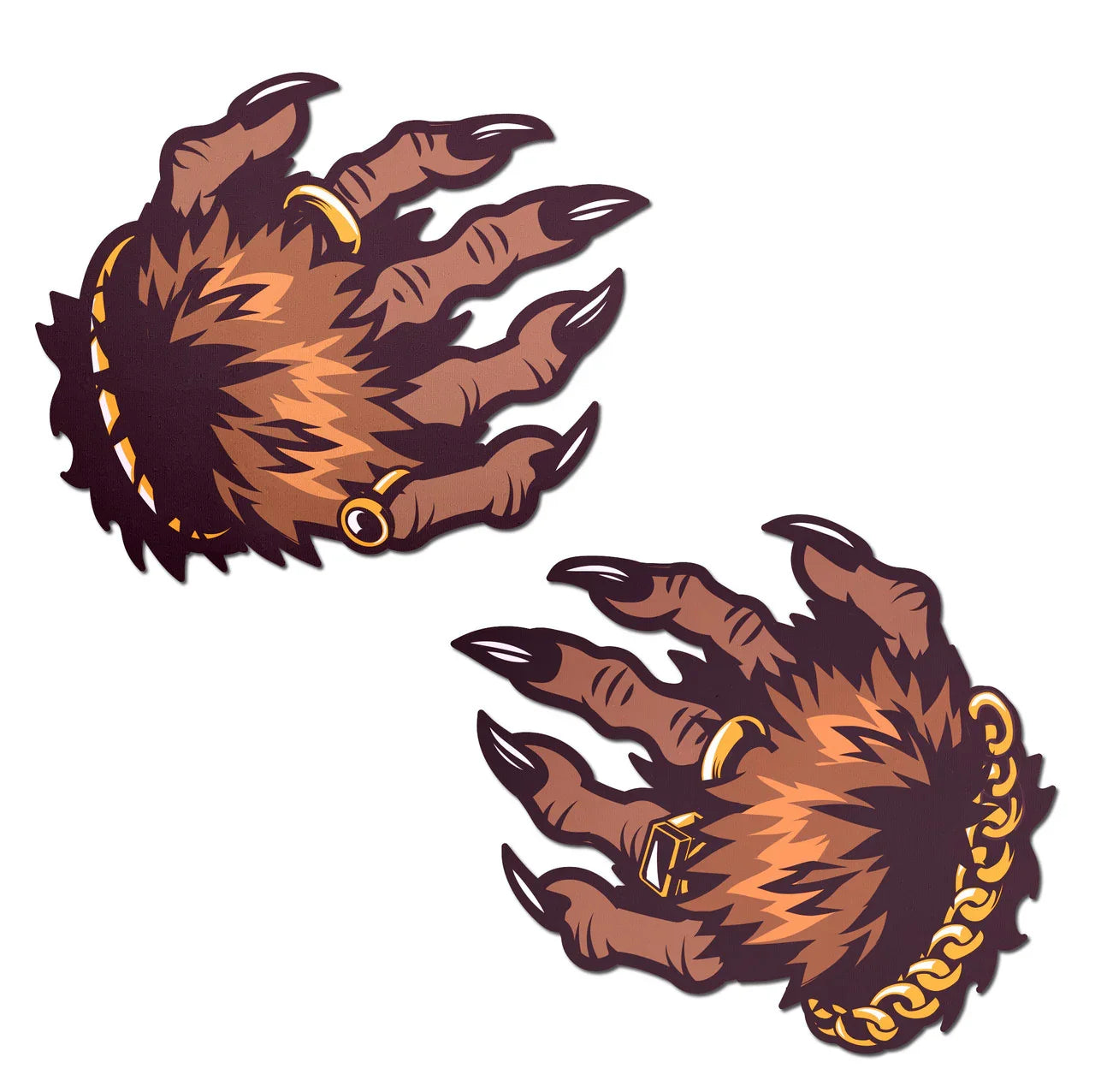 Pastease Monster Hands Halloween Pasties