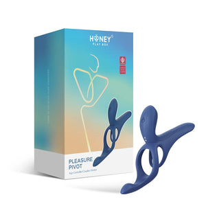 Pleasure Pivot Penis Girth Enhancing App-Controlled Couples Penis Ring Vibrator