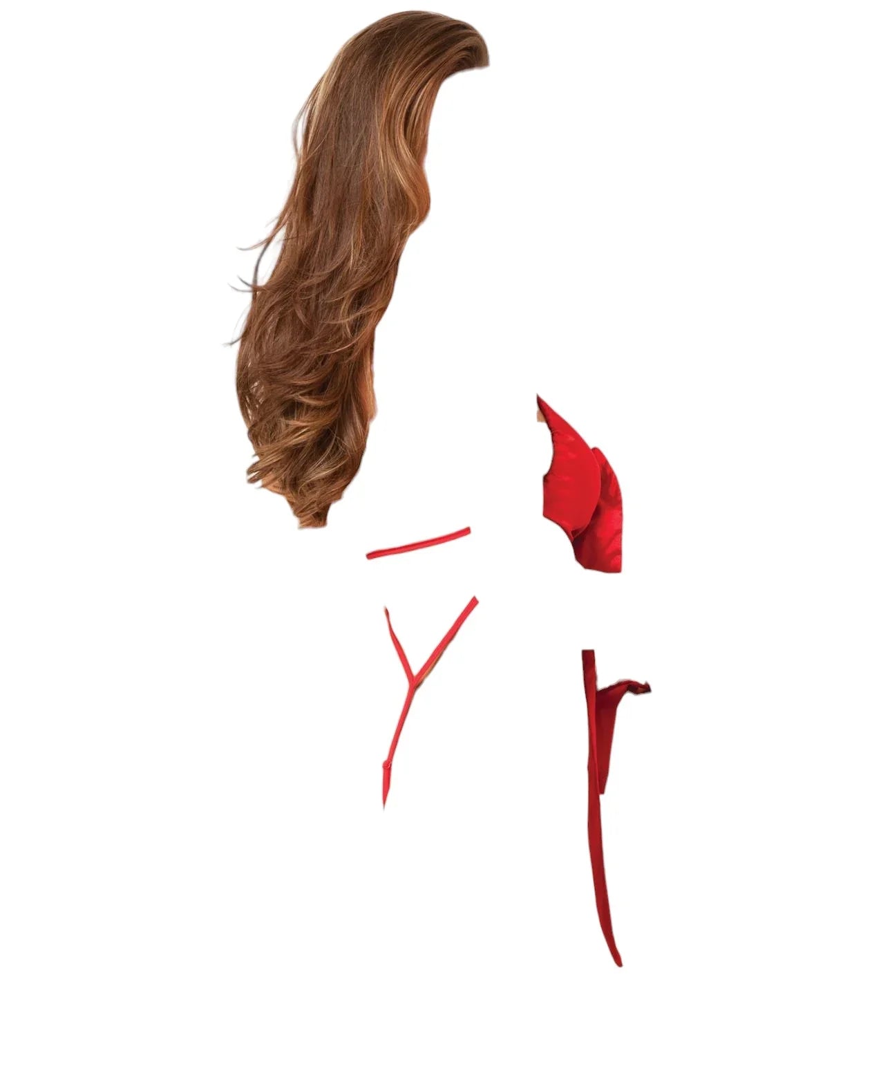 Rene Rofe Unwrap Me One Piece Satin Bow Teddy Red