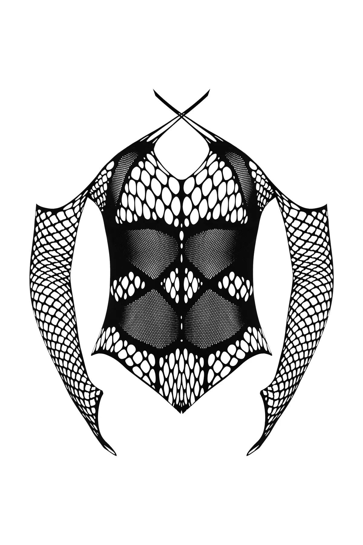 Magic Silk Seamless Long Sleeve Teddy Black OS