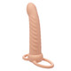 Performance Maxx Rechargeable Silicone Ribbed Vibrating Dual Penetrator Extender