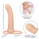 Performance Maxx Rechargeable Silicone Ribbed Vibrating Dual Penetrator Extender