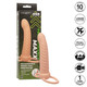 Performance Maxx Rechargeable Silicone Ribbed Vibrating Dual Penetrator Extender