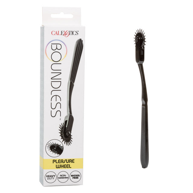 Boundless Trio Pleasure Wartenberg Wheel Black