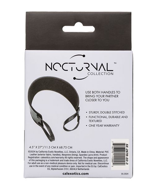 Nocturnal Collection Doggy Style Strap Black