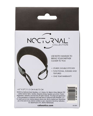 Nocturnal Collection Doggy Style Strap Black