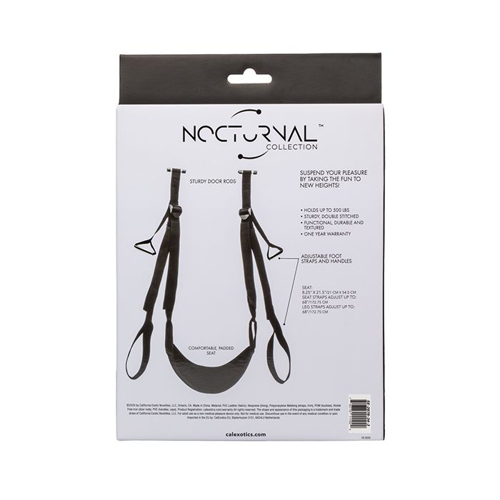 Nocturnal Collection Sex Swing Black