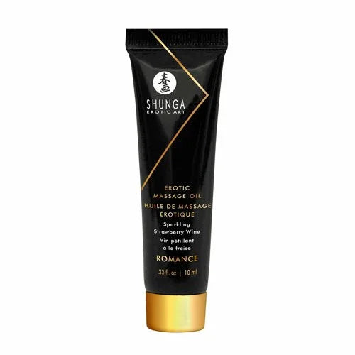 Shunga Erotic Art Geisha's Secrets Sparkling Strawberry Wine Kit