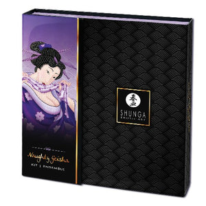 Shunga Naughty Geisha Couples Adventure Getaway 5 PC Collection Kit