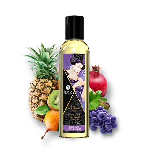 Shunga Fruity Kisses Couples Foreplay and Adventure 3 PC Collection Kit