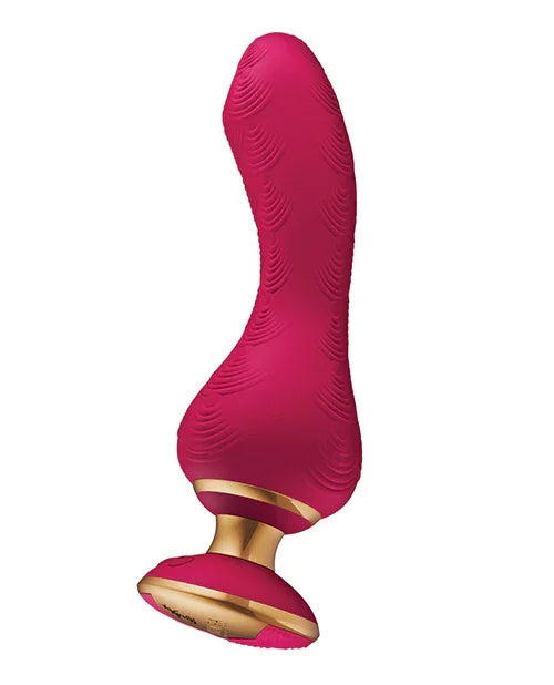 Shunga Sanya Intimate Massager Clitoral & G Spot Vibrator Raspberry