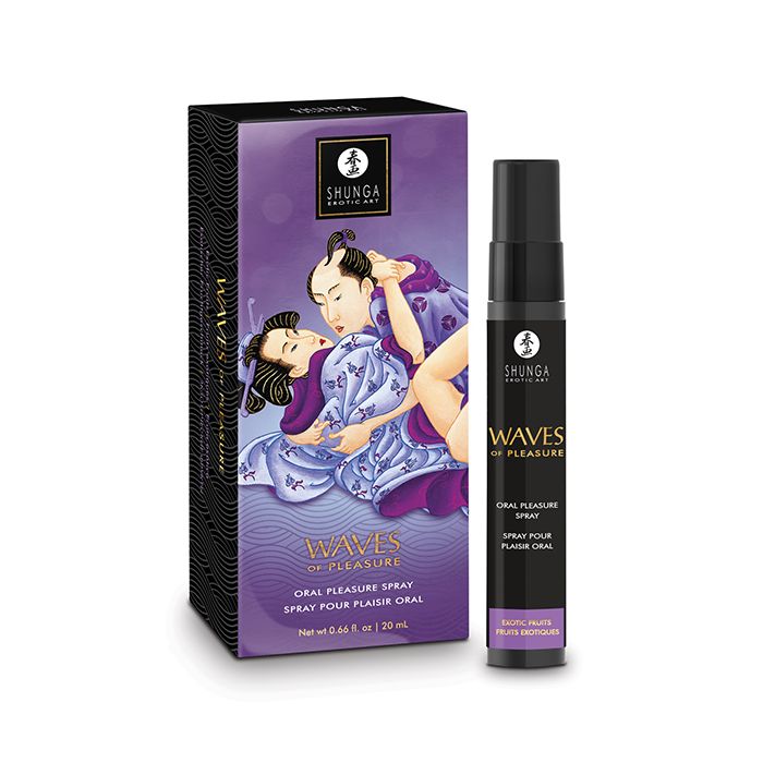 Shunga Waves of Pleasure Oral Pleasure Spray .66 oz Exotic Fruits
