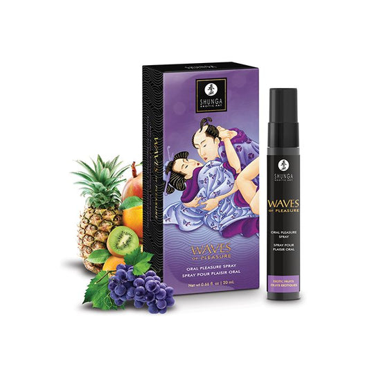 Shunga Waves of Pleasure Oral Pleasure Spray .66 oz Exotic Fruits
