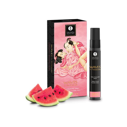 Shunga Waves of Pleasure Oral Pleasure Spray .66 oz Watermelon