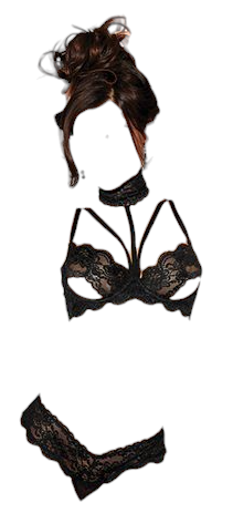 Shirley of Hollywood Absolutely Beautiful Stretch Lace Collard Bra & Panty Black