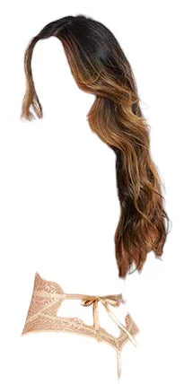 Shirley of Hollywood Lace Teddy with Exposed Rear G-String Back Gold