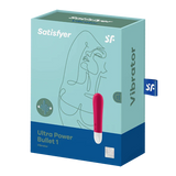 Satisfyer Ultra Power Bullet 1 Rechargeable Silicone 12 Level Bullet Vibrator