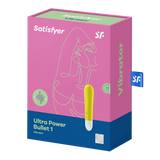 Satisfyer Ultra Power Bullet 1 Rechargeable Silicone 12 Level Bullet Vibrator