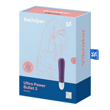 Satisfyer Ultra Power Bullet 2 Rechargeable Silicone 12 Function Bullet Vibrator