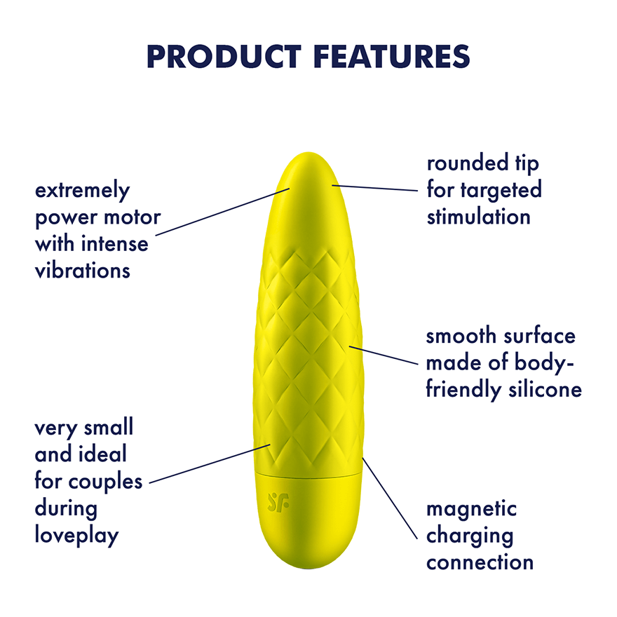 Satisfyer Ultra Power Bullet 5 Rechargeable 12 Level Bullet Vibrator