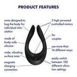 Satisfyer Endless Joy Couples 100 Combination Rechargeable Vibrator