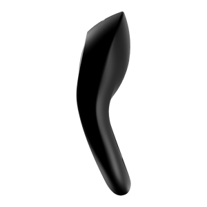 Satisfyer Lengendary Duo Silicone Couples 12 Level Vibrating Penis & Ball Ring Black