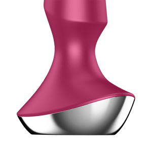 Satisfyer Plug-ilicious 2 Silicone Tapered App Enabled Vibrating Anal Plug