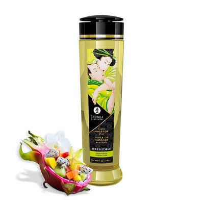 Shunga Erotic Massage Oil Asian Fuzion Irresistible 8 Oz