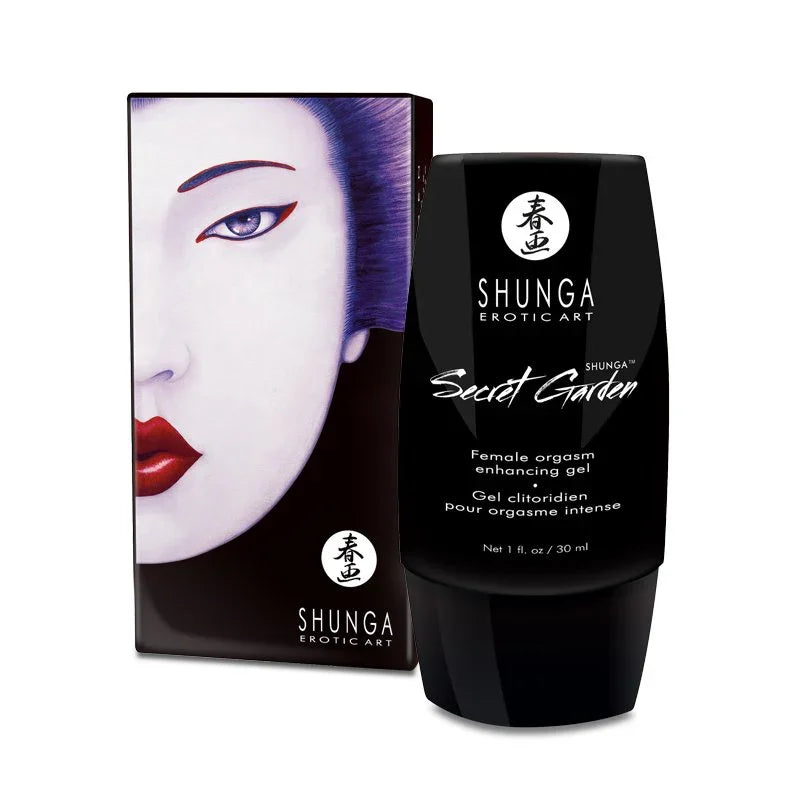 Shunga Erotic Art Secret Garden Female Clitoris Orgasm Enhancing Cream 1 Fl Oz