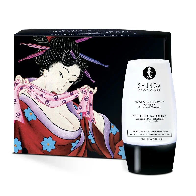 Shunga Rain of Love G-Spot Arousal Cream 1 Oz