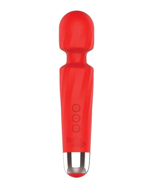 Hello Sexy! Hello, Halo! 8 Speed Waterproof Compact Wand Massager - Romantic Blessings Hello Sexy! Hello, Halo! 8 Speed Waterproof Compact Wand Massager - Romantic Blessings
