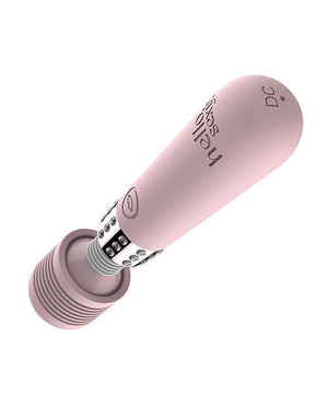 Hello Sexy! Bling Bling 10 Speed Waterproof Mini Wand Massager with Pleasure Ridges